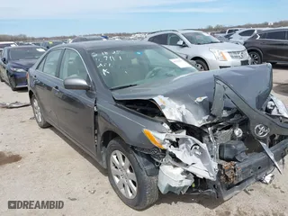 2007 Toyota Camry CE with VIN JTNBE46K973104582, listed as a IAAI auction lot 41795077 with 161,067 mi miles. Bid and sale history available at carsss.com. Image 1.