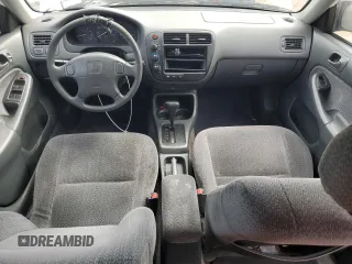 2000 Honda Civic LX with VIN 2HGEJ6677YH546801, listed as a Copart auction lot 55528945 with 224,812 mi miles and Salvage Title. Bid and sale history available at DreamBid. Image 8.