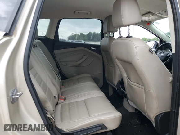 2017 Ford Escape Titanium with VIN 1FMCU0J95HUD40629, listed as a Copart auction lot 54982545 with 206,891 mi miles and Clean Title. Bid and sale history available at DreamBid. Image 10.