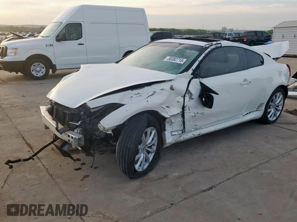 2011 Infiniti G37 Coupe x with VIN JN1CV6EL8BM261833, listed as a Copart auction lot 50382715 with 159,872 mi miles and Non Repairable. Bid and sale history available at carsss.com. Image 1.