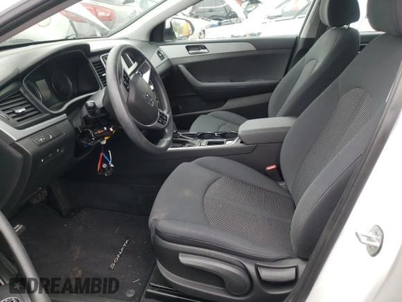 2019 Hyundai Sonata SE with VIN 5NPE24AF6KH737736, listed as a Copart auction lot 52187314 with 26,200 mi miles and Clean Title. Bid and sale history available at DreamBid. Image 7.