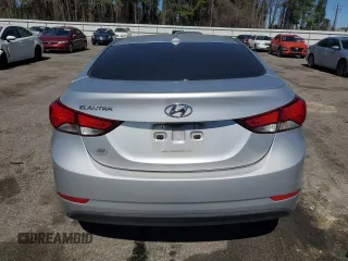 2014 Hyundai Elantra SE with VIN 5NPDH4AE1EH466624, listed as a Copart auction lot 50039175 with Not Provided miles and Salvage Title. Bid and sale history available at DreamBid. Image 6.