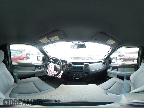 2013 Ford F-150 XL with VIN 1FTMF1EF3DFA59064, listed as a Copart auction lot 82676274 with 144,003 mi miles and Salvage Title. Bid and sale history available at DreamBid. Image 12.