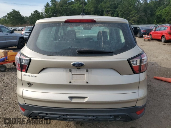 2017 Ford Escape S с VIN 1FMCU0F7XHUD72614, выставлен на аукционе Copart как лот 64728995 с пробегом Не указан миль и Списание • Salvage title. История ставок и продаж доступна на DreamBid. Изображение 6.
