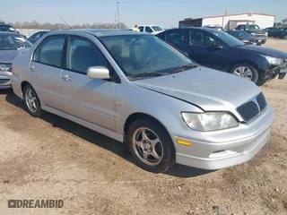 2003 Mitsubishi Lancer OZ-Rally with VIN JA3AJ86E23U069464, listed as a IAAI auction lot 41775000 with 148,735 mi miles. Bid and sale history available at carsss.com. Image 1.