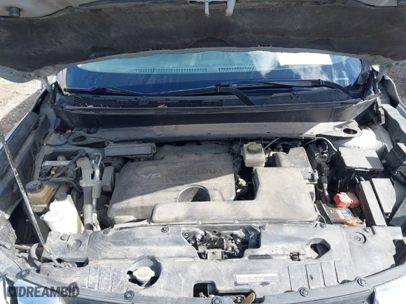 2017 Nissan Pathfinder S with VIN 5N1DR2MM7HC684891, listed as a IAAI auction lot 41675650 with 121,758 mi miles. Bid and sale history available at carsss.com. Image 10.