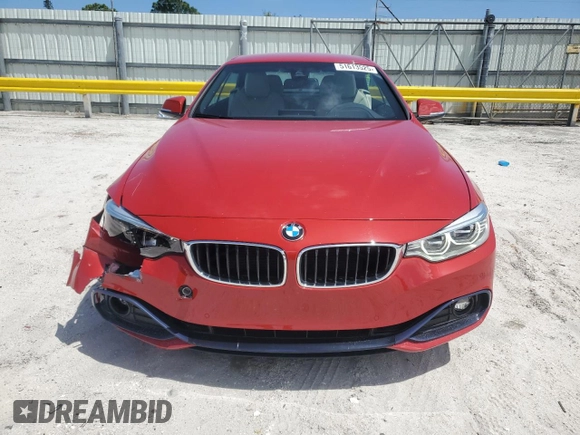 2017 BMW 4 Series 430i z VIN WBA4U7C31H5H20362, wystawiony jako Copart lot #51613525 z przebiegiem 23 199 mil mil oraz Szkoda całkowita • Salvage title. Historia ofert i sprzedaży dostępna na DreamBid. Obrazek 5.
