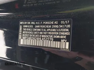 2017 Porsche Cayenne S с VIN WP1AB2A24HLA52279, выставлен на аукционе IAAI как лот 42194273 с пробегом 93 738 миль миль и . История ставок и продаж доступна на DreamBid. Изображение 9.
