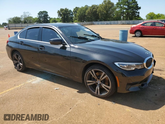 2021 BMW 3 Series 330i xDrive with VIN WBA5R7C08MFK11186, listed as a Copart auction lot 58069333 with Not Provided miles. Bid and sale history available at carsss.com. Image 4.