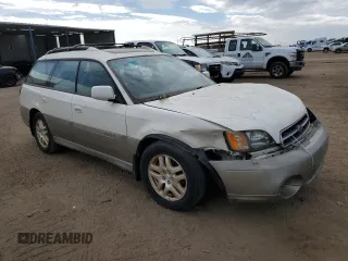 2002 Subaru Legacy Outback Limited with VIN 4S3BH686527637098, listed as a Copart auction lot 76829884 with 220,145 mi miles and Non repairable. Bid and sale history available at DreamBid. Image 4.