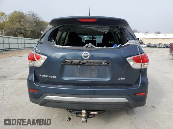 2016 Nissan Pathfinder SV with VIN 5N1AR2MM9GC668032, listed as a Copart auction lot 86822774 with 134,175 mi miles and Clean Title. Bid and sale history available at carsss.com. Image 6.