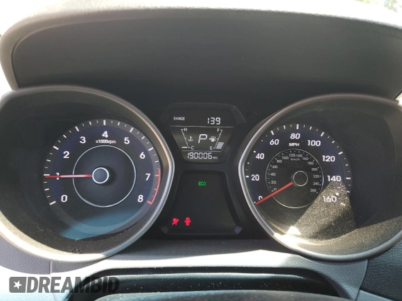 2016 Hyundai Elantra SE z VIN 5NPDH4AE1GH769874, wystawiony jako Copart lot #62957465 z przebiegiem 190 006 mil mil oraz Szkoda całkowita • Salvage title. Historia ofert i sprzedaży dostępna na DreamBid. Obrazek 9.