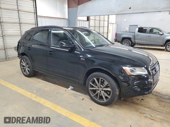 2017 Audi SQ5 Premium Plus with VIN WA1CCAFP7HA056886, listed as a Copart auction lot 88440615 with 70,262 mi miles and Salvage title. Bid and sale history available at DreamBid. Image 4.