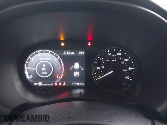 2024 Nissan Kicks SR with VIN 3N1CP5DV7RL477815, listed as a IAAI auction lot 41711502 with 17,198 mi miles and . Bid and sale history available at DreamBid. Image 7.