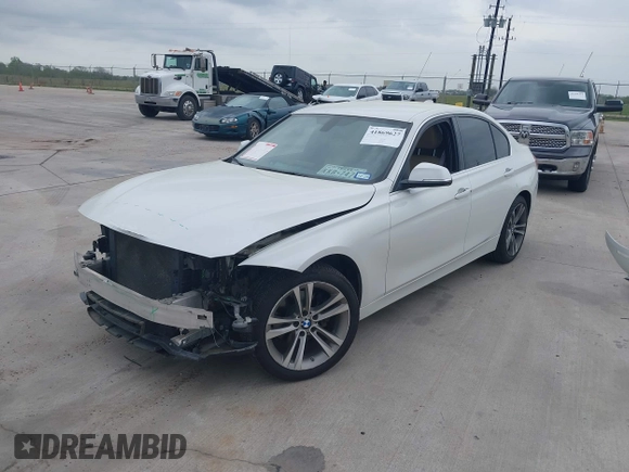 2017 BMW 3 Series 330i with VIN WBA8B9G51HNU09431, listed as a IAAI auction lot 41869627 with 87,719 mi miles. Bid and sale history available at carsss.com. Image 20.