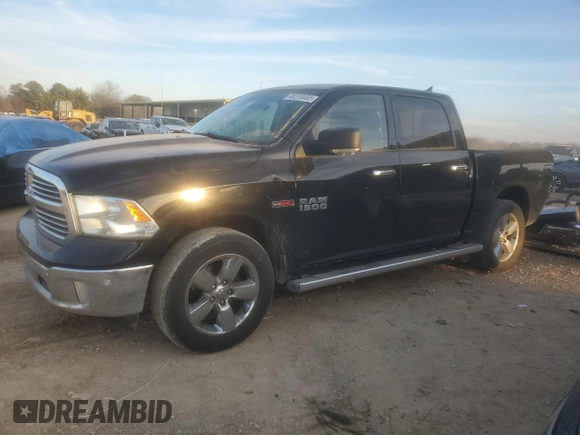 2015 Ram 1500 Big Horn z VIN 1C6RR6LM2FS580466, wystawiony jako Copart lot #46270455 z przebiegiem 146 416 mil mil oraz Szkoda całkowita • Salvage title. Historia ofert i sprzedaży dostępna na DreamBid. Obrazek 1.