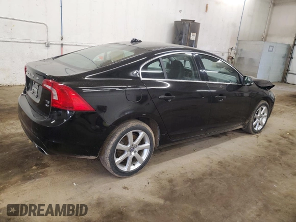 2016 Volvo S60 T5 Premier with VIN YV1612TK7G1397124, listed as a Copart auction lot 49302395 with 108,009 mi miles and Salvage Title. Bid and sale history available at carsss.com. Image 3.