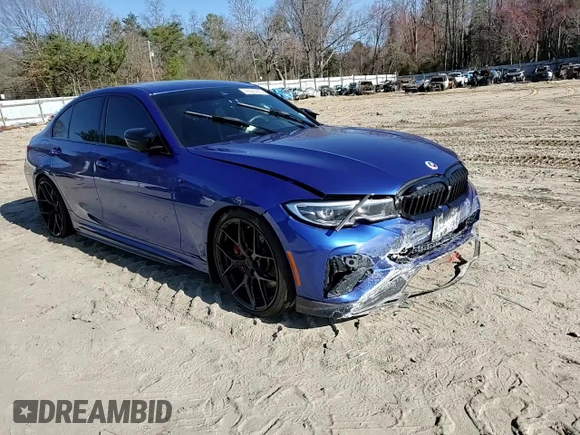2021 BMW 3 Series M340i xDrive with VIN 3MW5U9J04M8C08114, listed as a Copart auction lot 49565235 with 62,470 mi miles and Salvage Title. Bid and sale history available at carsss.com. Image 11.