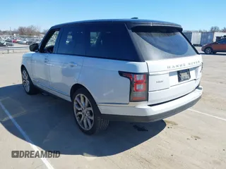 2015 Land Rover Range Rover HSE z VIN SALGS2VF4FA238480, wystawiony jako IAAI lot #41644507 z przebiegiem 108 846 mil mil oraz . Historia ofert i sprzedaży dostępna na DreamBid. Obrazek 3.