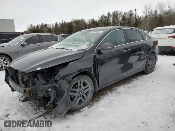 2021 Kia Forte EX with VIN 3KPF54AD2ME336444, listed as a Copart auction lot 88734225 with 76,017 mi miles and Salvage Title. Bid and sale history available at DreamBid. Image 1.