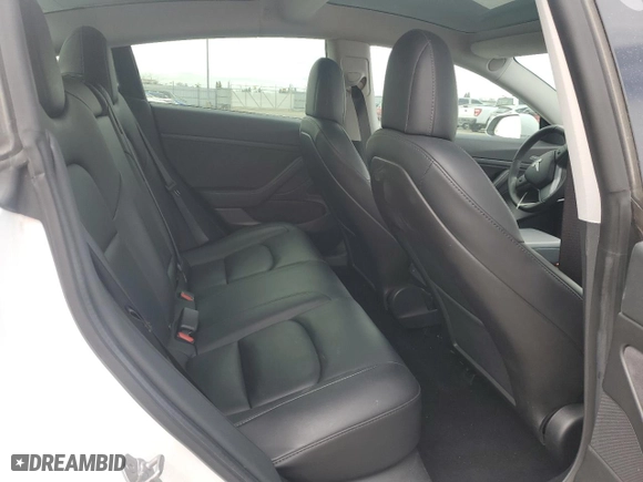 2020 Tesla Model 3 Standard Range Plus with VIN 5YJ3E1EA6LF661897, listed as a Copart auction lot 47617325 with 38,744 mi miles and Salvage Title. Bid and sale history available at carsss.com. Image 10.