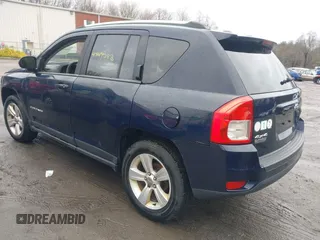 2013 Jeep Compass Latitude with VIN 1C4NJDEB5DD218146, listed as a IAAI auction lot 41849048 with 161,854 mi miles. Bid and sale history available at carsss.com. Image 3.