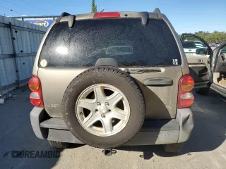 2004 Jeep Liberty Sport with VIN 1J4GK48K64W153128, listed as a Copart auction lot 75900124 with 205,257 mi miles and Non Repairable. Bid and sale history available at DreamBid. Image 6.