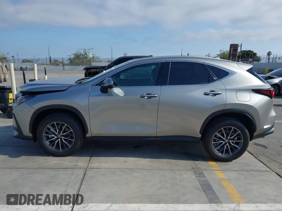 2025 Lexus NX 250 with VIN 2T2ADCAZ8SC027779, listed as a IAAI auction lot 42420839 with 491 mi miles and . Bid and sale history available at DreamBid. Image 14.