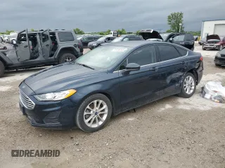 2020 Ford Fusion SE z VIN 3FA6P0HD7LR222252, wystawiony jako Copart lot #57438755 z przebiegiem 43 626 mil mil oraz Szkoda całkowita • Salvage title. Historia ofert i sprzedaży dostępna na DreamBid. Obrazek 1.