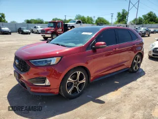 2019 Ford Edge ST z VIN 2FMPK4APXKBB33910, wystawiony jako Copart lot #55378395 z przebiegiem 50 537 mil mil oraz Szkoda całkowita • Salvage title. Historia ofert i sprzedaży dostępna na DreamBid. Obrazek 1.