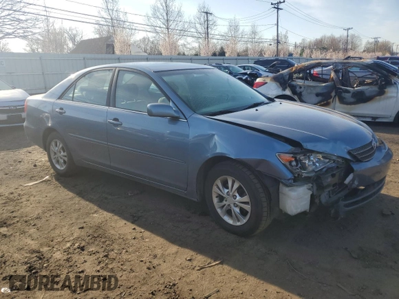 2004 Toyota Camry LE with VIN 4T1BF32K44U579611, listed as a Copart auction lot 53789705 with 168,375 mi miles and Salvage Title. Bid and sale history available at carsss.com. Image 4.