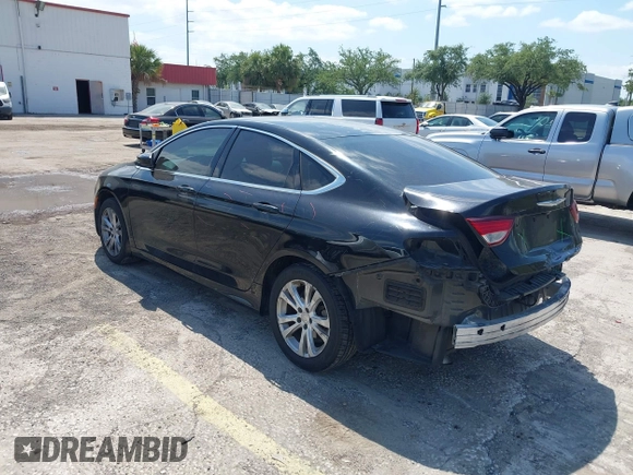 2016 Chrysler 200 Limited with VIN 1C3CCCAB6GN120215, listed as a IAAI auction lot 42084904 with 118,912 mi miles. Bid and sale history available at carsss.com. Image 3.