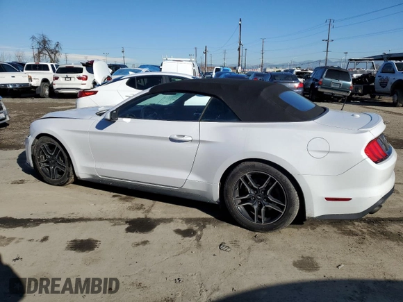 2021 Ford Mustang EcoBoost with VIN 1FATP8UH3M5120896, listed as a Copart auction lot 37092323 with 48,545 mi miles. Bid and sale history available at carsss.com. Image 2.
