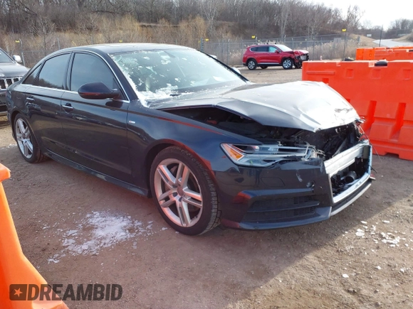 2017 Audi A6 Premium z VIN WAUF8AFC1HN078566, wystawiony jako IAAI lot #41265712 z przebiegiem 70 912 mil mil oraz . Historia ofert i sprzedaży dostępna na DreamBid. Obrazek 1.