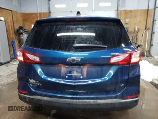 2021 Chevrolet Equinox LT with VIN 3GNAXKEV0ML309645, listed as a Copart auction lot 81958994 with 75,576 mi miles and Salvage Title. Bid and sale history available at DreamBid. Image 6.