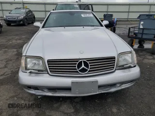 1999 Mercedes-Benz SL 500 with VIN WDBFA68F1XF177603, listed as a Copart auction lot 58983485 with 120,737 mi miles and Salvage title. Bid and sale history available at DreamBid. Image 5.
