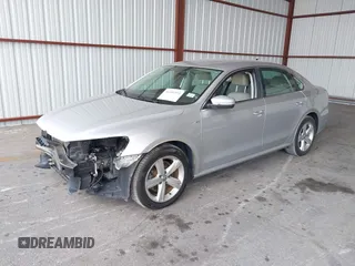 2014 Volkswagen Passat Wolfsburg Edition with VIN 1VWAS7A32EC036193, listed as a IAAI auction lot 41606595 with 77,536 mi miles and . Bid and sale history available at DreamBid. Image 2.