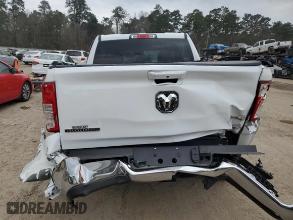 2022 Ram 1500 Big Horn with VIN 1C6RRFFG2NN349716, listed as a Copart auction lot 42399635 with Not provided miles and Salvage title. Bid and sale history available at DreamBid. Image 6.