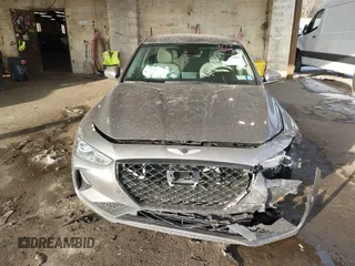 2021 Genesis G70 2.0T Sport with VIN KMTG24LA7MU067165, listed as a IAAI auction lot 41441008 with 43,792 mi miles. Bid and sale history available at carsss.com. Image 12.
