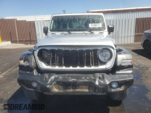 2024 Jeep Wrangler Sport S z VIN 1C4PJXDN2RW273882, wystawiony jako Copart lot #63977305 z przebiegiem 31 610 mil mil oraz Czysty tytuł • Clean title. Historia ofert i sprzedaży dostępna na DreamBid. Obrazek 5.