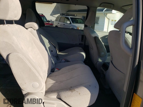 2012 Toyota Sienna LE AAS with VIN 5TDKK3DC6CS176156, listed as a Copart auction lot 45505975 with 86,791 mi miles and Salvage Title. Bid and sale history available at DreamBid. Image 11.