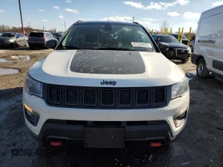 2020 Jeep Compass Trailhawk with VIN 3C4NJDDB6LT171963, listed as a Copart auction lot 47543425 with 78,720 mi miles and Salvage Title. Bid and sale history available at carsss.com. Image 5.