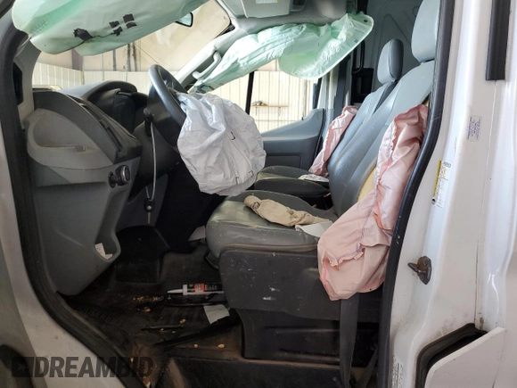 2016 Ford Transit Cargo with VIN 1FTYR1CM1GKA04036, listed as a Copart auction lot 51225885 with Not Provided miles and Salvage Title. Bid and sale history available at DreamBid. Image 7.