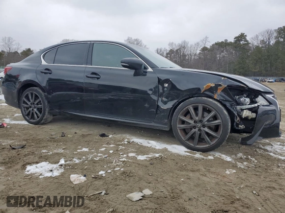 2014 Lexus GS 350 with VIN JTHCE1BL6E5025313, listed as a Copart auction lot 46050295 with 169,269 mi miles and Salvage title. Bid and sale history available at DreamBid. Image 4.