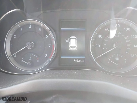 2020 Hyundai Kona Ultimate with VIN KM8K5CA59LU422928, listed as a IAAI auction lot 41882218 with 78,524 mi miles. Bid and sale history available at carsss.com. Image 7.