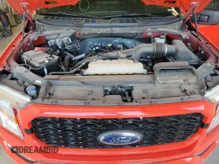 2021 Ford F-150 XL with VIN 1FTEW1CP5MKD32710, listed as a Copart auction lot 49497645 with 56,465 mi miles and Salvage Title. Bid and sale history available at carsss.com. Image 11.