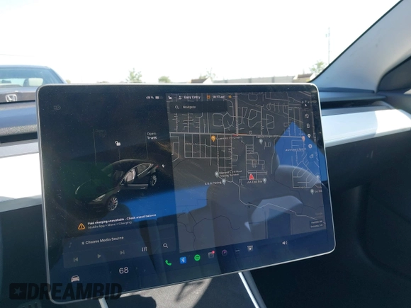 2019 Tesla Model 3 Long Range with VIN 5YJ3E1EB9KF231742, listed as a IAAI auction lot 42114608 with 86,657 mi miles and . Bid and sale history available at DreamBid. Image 19.
