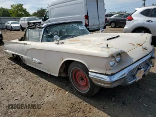 1959 Ford Thunderbird with VIN H9YJ108747, listed as a Copart auction lot 71600864 with 66,285 mi miles and Clean Title. Bid and sale history available at DreamBid. Image 4.