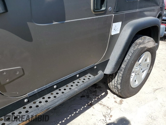 2006 Jeep Wrangler SE with VIN 1J4FA29166P705362, listed as a Copart auction lot 75252654 with 0 mi miles and Salvage Title. Bid and sale history available at carsss.com. Image 12.