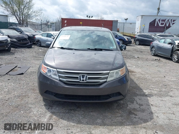 2013 Honda Odyssey EX-L with VIN 5FNRL5H63DB034963, listed as a IAAI auction lot 41921431 with 163,609 mi miles and . Bid and sale history available at DreamBid. Image 12.
